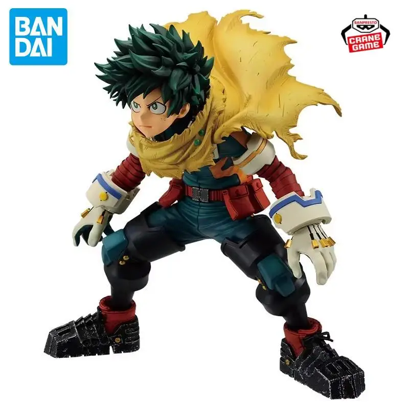 Original BANDAI BANPRESTO mon héros académique Midoriya Izuku Anime Figurine véritable Figurine jouets Collections modèle cadeaux