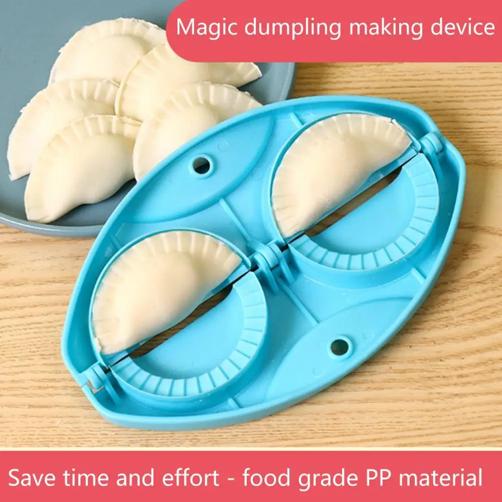 Reusable  Durable Ravioli Dumpling Skin Mold Plastic Ravioli Mold Lightweight   for Restaurant