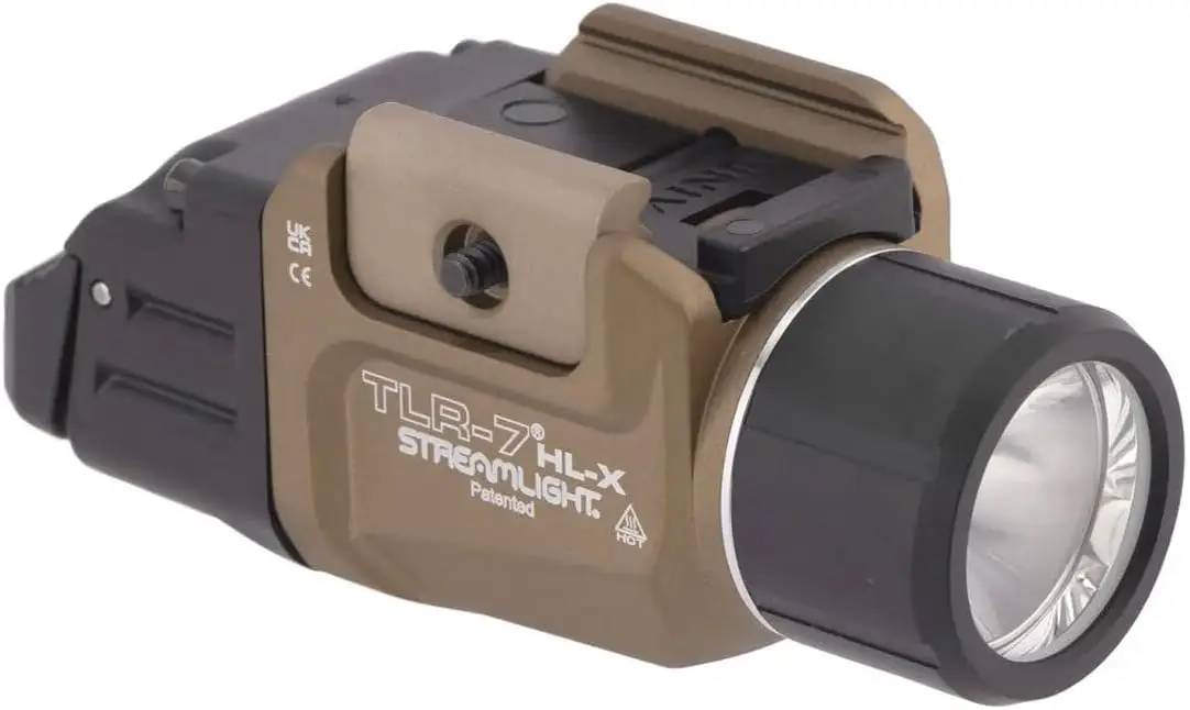 TLR-7 HL-X USB 1000-Lumen Rechargeable Rail Mounted Weapon Light, Includes Interchangeable High and Low Switch