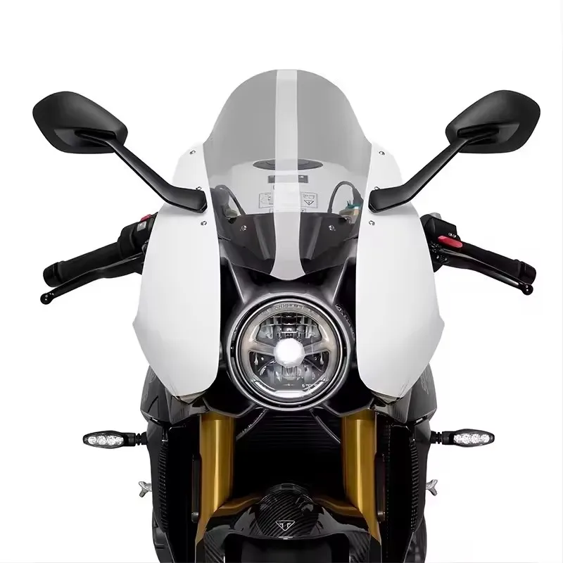 Motorcycle Accessorie Windshield Windscreen Visor Wind Screen Deflector FOR Triumph Speed Triple 1200 RR 2022-2024