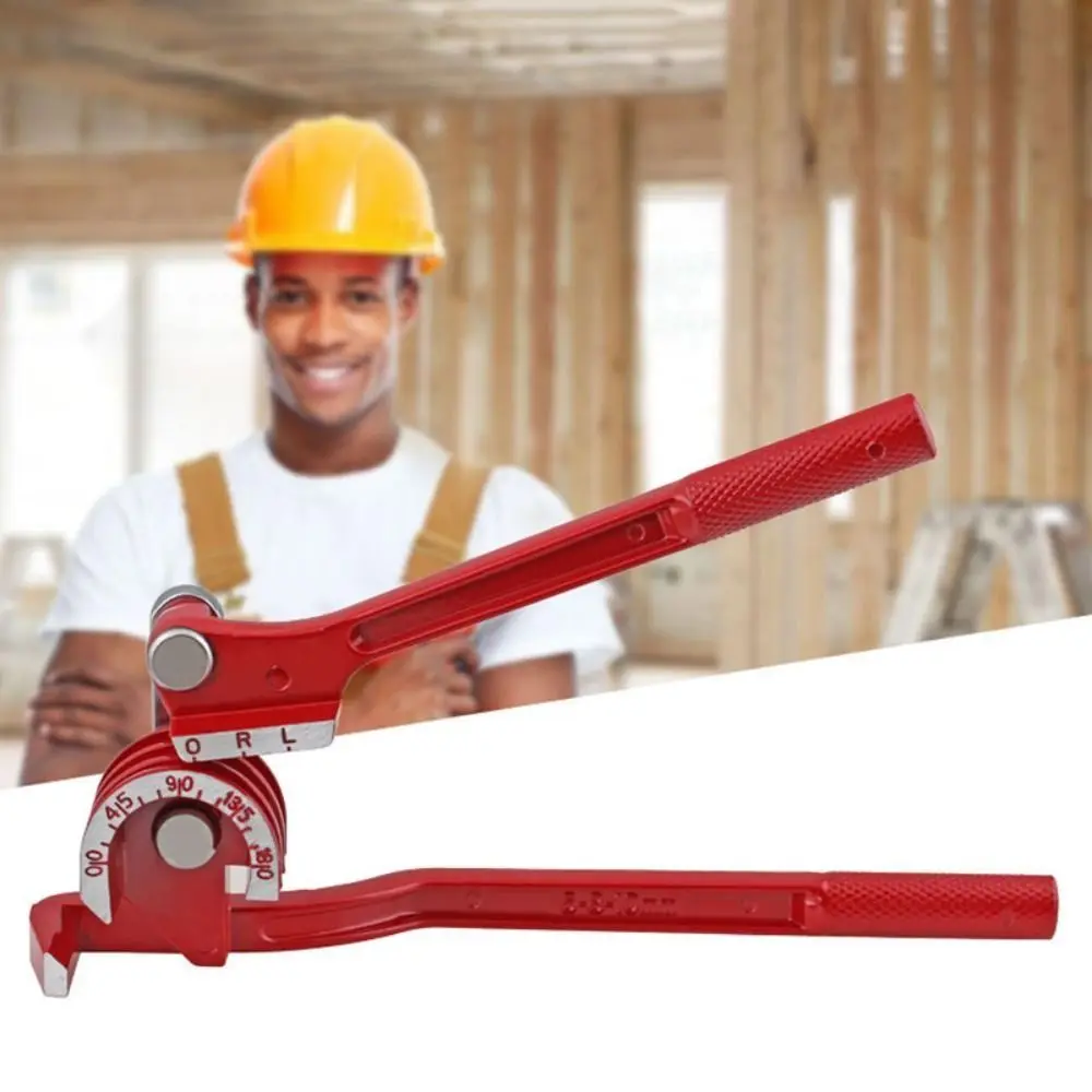 

Ручной трубогиб для изогнутых труб, сверхмощный регулируемый медный гибочный станок 3 в 1, британский инструмент для гибки труб, инструмент для гибки труб