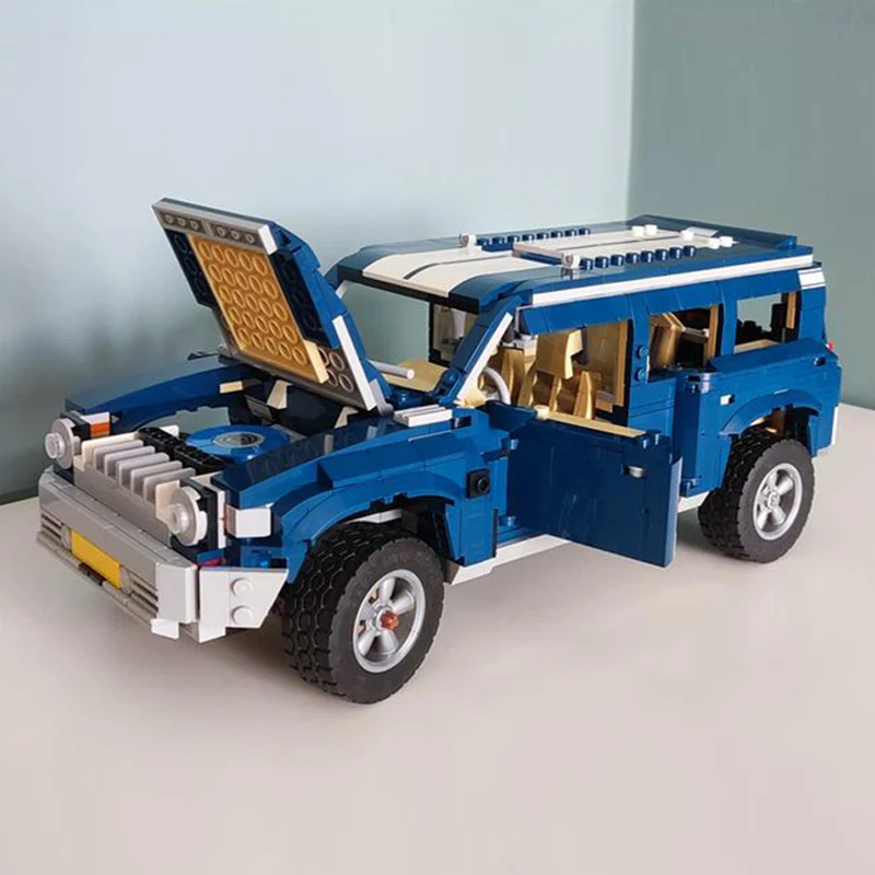 Alternative bauen experten autos moc suv auto ziegel blöcke off road buggy ziegel gebäude 10265 moc