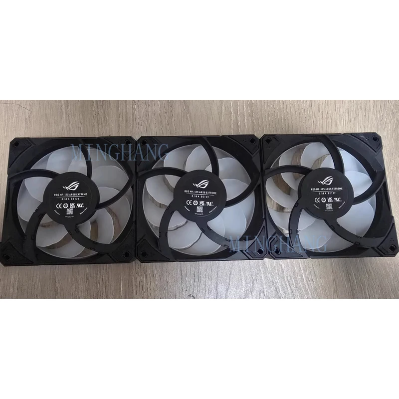 M   M   3pcs for ASUS ROG-MF-12S ARGB EXTREME cooling fan black 12V 058A