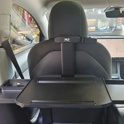 for Tesla Model Y Rear Seat Table Folding Laptop Table Portable Vehicle Desk Car Modification ModelY 2023 Interior Accessories