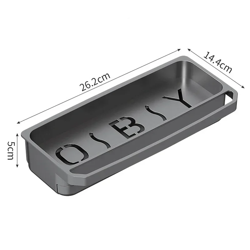 جديد حامل الإسفنج استنزاف الرف المضادة للانزلاق متعددة الوظائف بالوعة المطبخ المنظم تخزين تجفيف الصابون تجفيف صينية #6