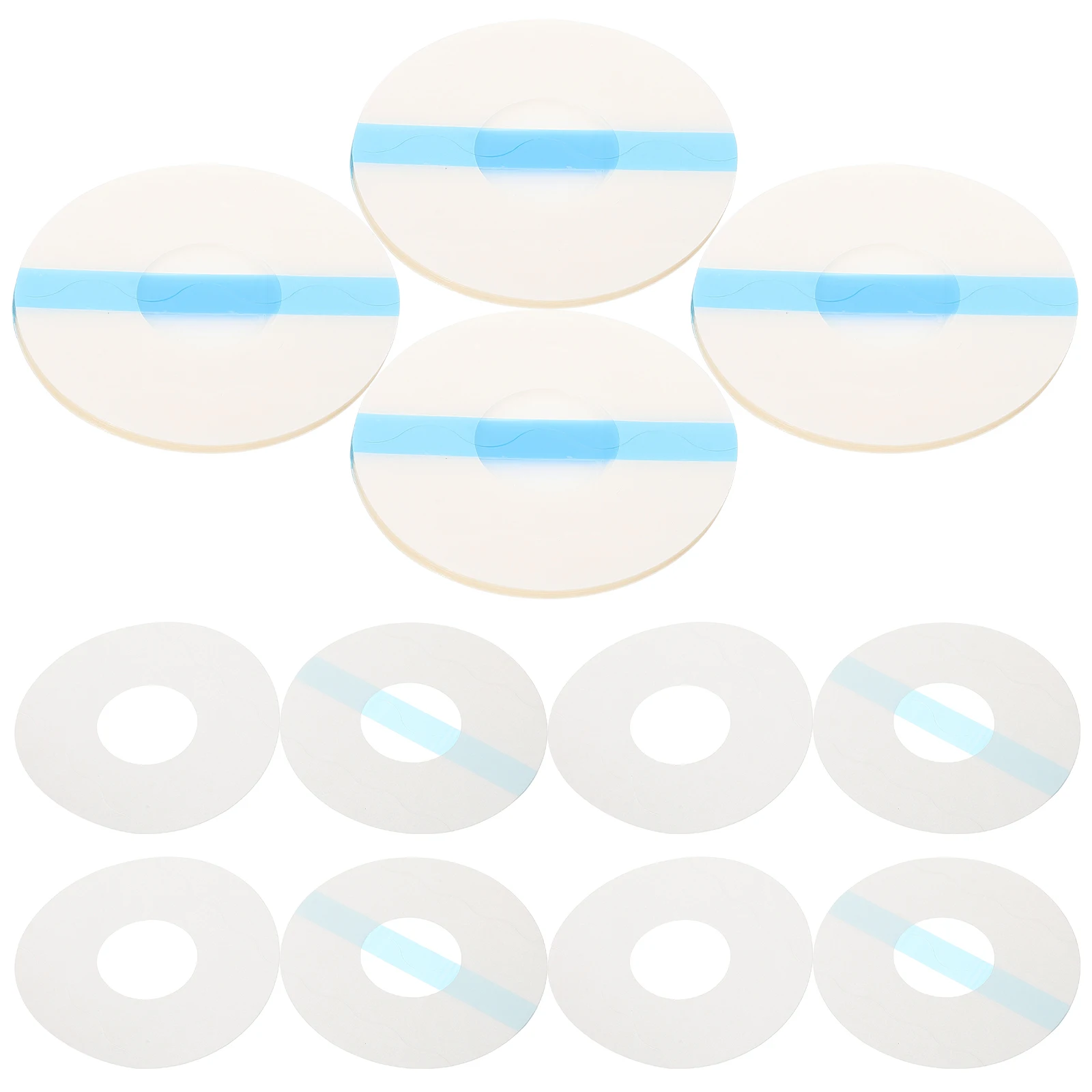 

20 Pcs Non slip Adhesive Patches Sensor Covers Water Proof Invisible Tpu Daily Use Sports Accessories Breathable Stickers
