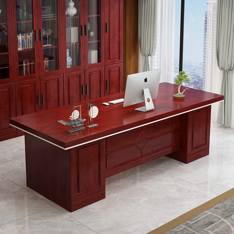 

Study Office Computer Table Organizer Wide Large Wooden Gaming Computer Desks Office Storage Escritorios De Ordenador Furniture