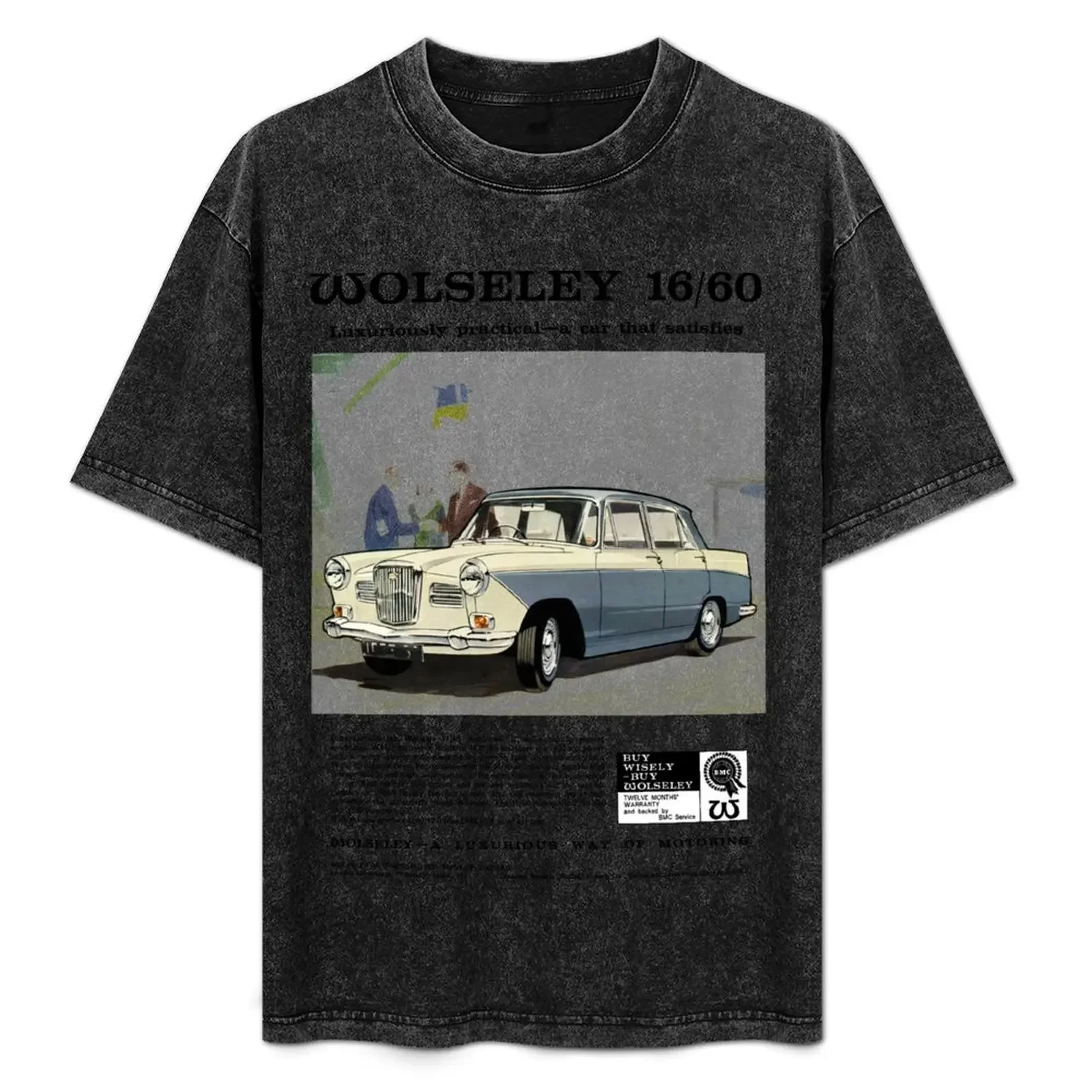 

WOLSELEY 16/60 T-Shirt plus size clothes Luxury man sublime men graphic t shirts