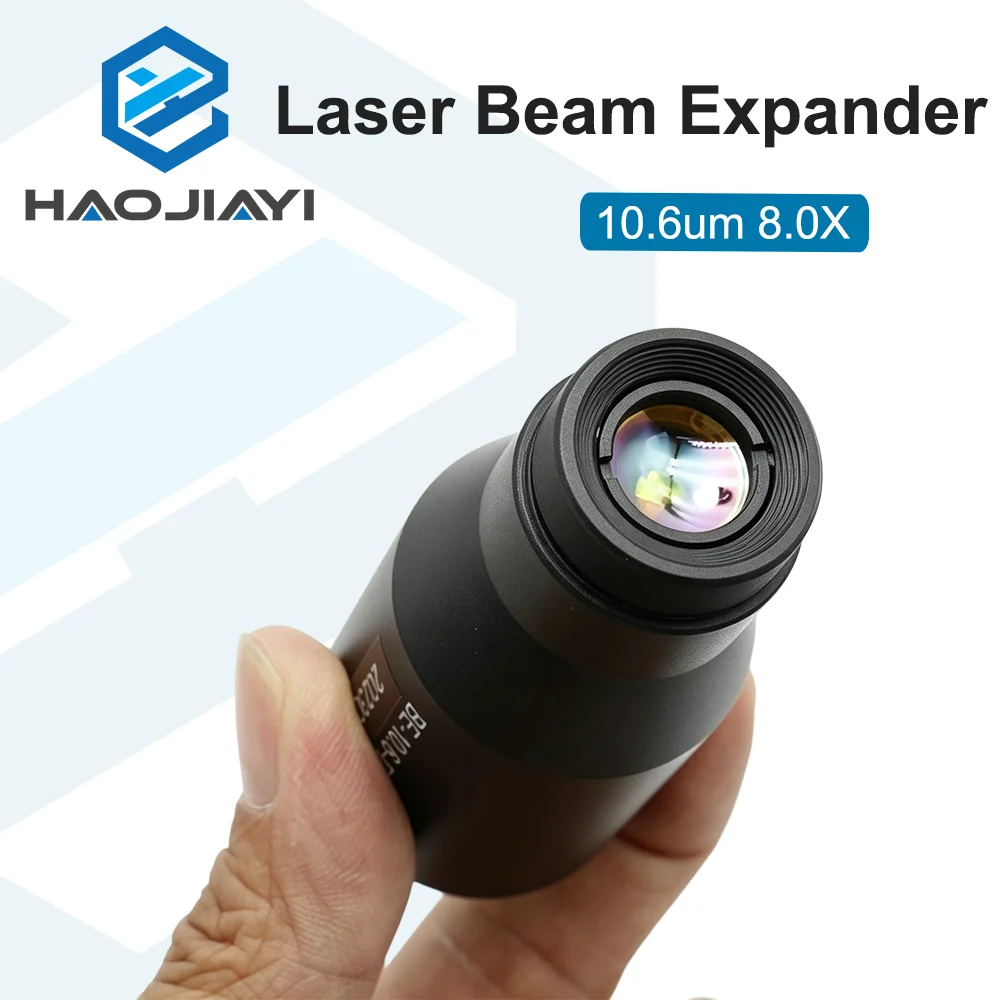 10.6um 8.0X CO2 Laser Beam Expander Optical Lens for Laser Engraving Cutting Machine Accessories