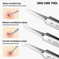 German Ultra-fine No. 5 Cell Pimples Blackhead Clip Health Face Beauty Tweezers Needle Tool Blackhead Special Remover Salon I4R6