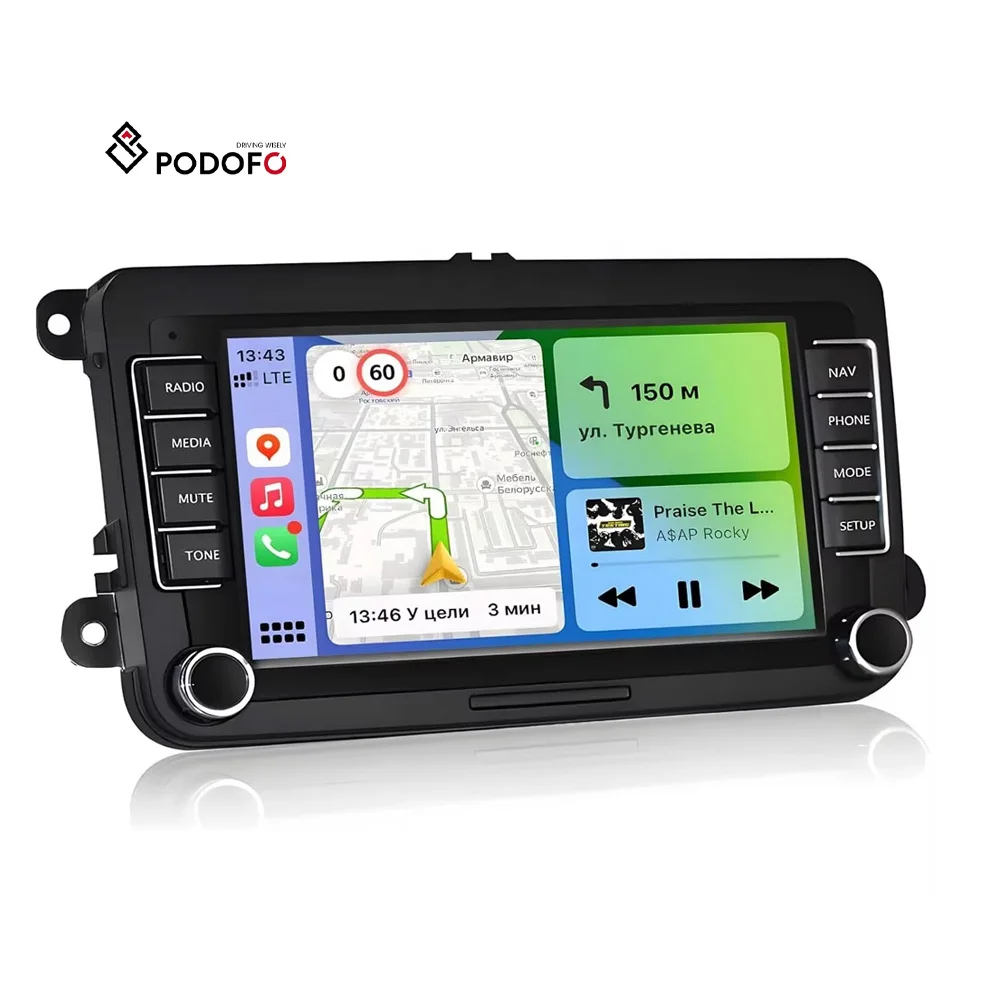 Podofo Android Car Radio Carplay Android Auto 7