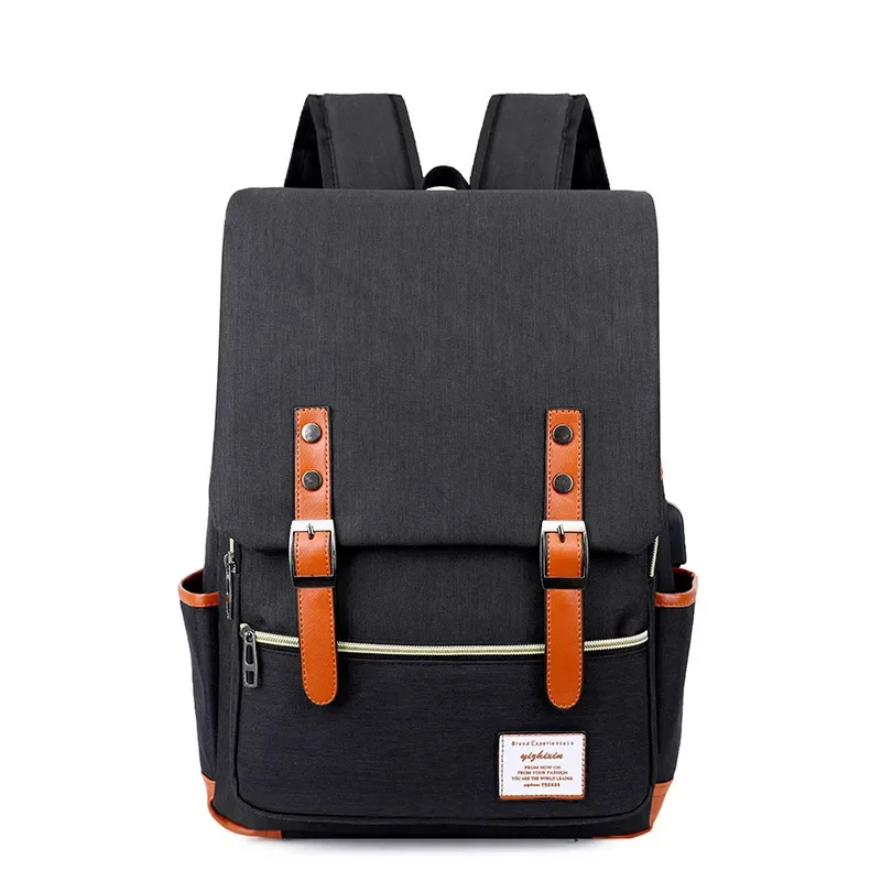 Classic Designer Patchwork Men Backpack High Quality Canvas Travel Backpack for Women Men Fashion Causal Backpack Bag