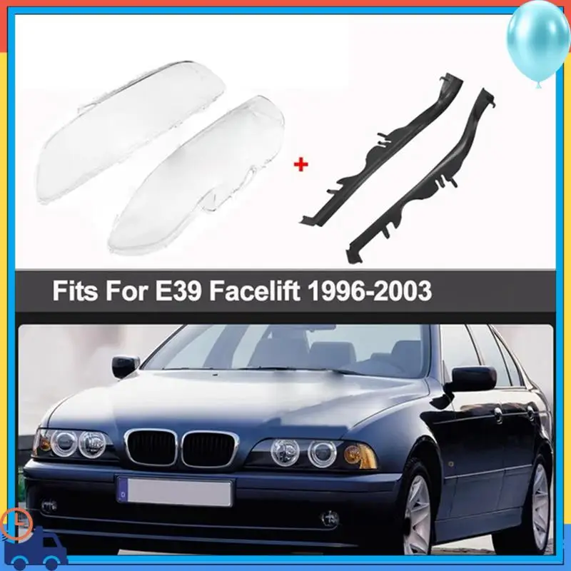 

A90Q-прозрачная крышка объектива фары, абажур для BMW 5 серии E39 Facelift 1996-2003 гг.