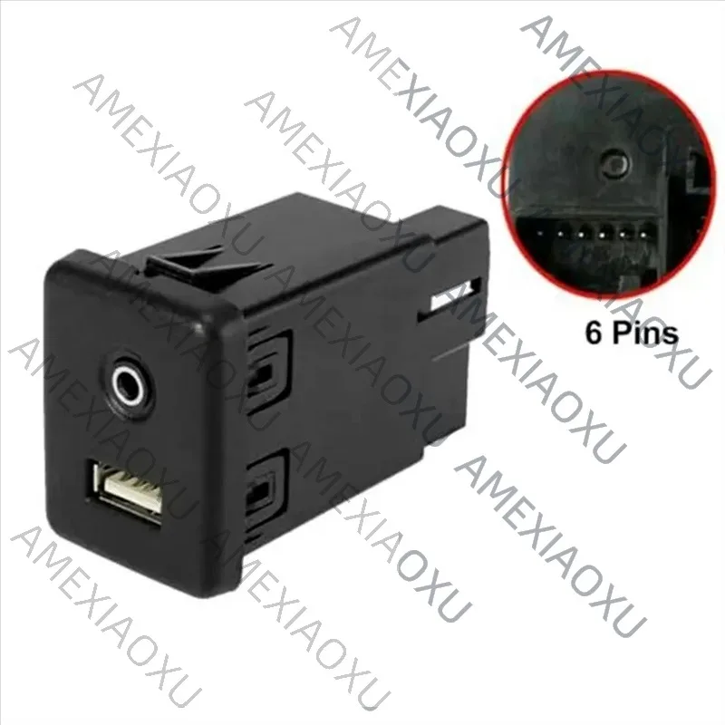 AMEXIAOXU  Aux USB Port Auxiliary Audio USB Jack USB Hub Module 13599456 22875063 39087529 For Cruze Malibu Regal
