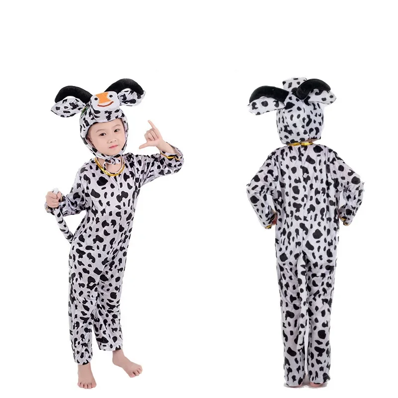 Children's Animal Performance Costumes Eagle Yellow Cattle Cow Green Snake Giraffe Hippopotamus Cosplay Kids Halloween Cosplay