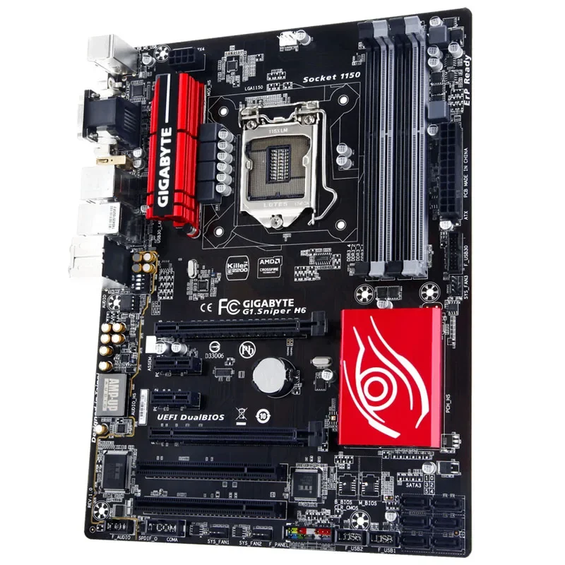 GIGABYTE G1 Gaming G1.Sniper H6 LGA 1150 Intel H97 HDMI SATA 6Gb/s USB 3.0 ATX Intel Motherboard