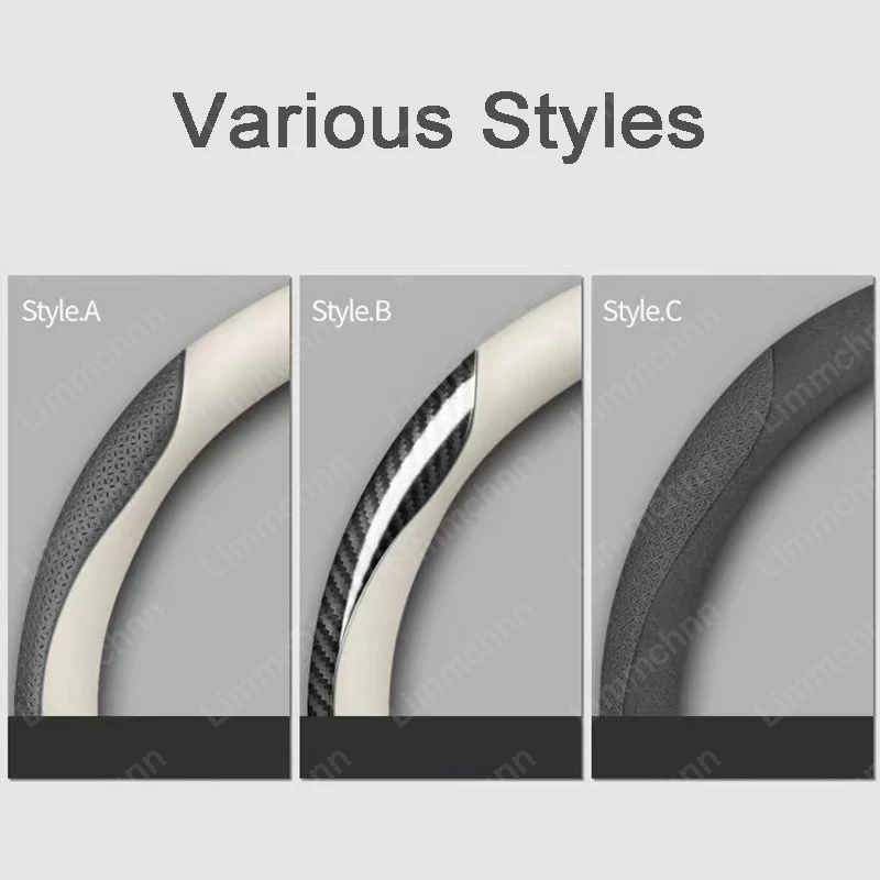 Car Accessories For Mercedes Benz C180 C200 C260 C300 W108 W124 W126 W140 W168 W169 W176 CLA GLA Car Logo Steering Wheel Cover