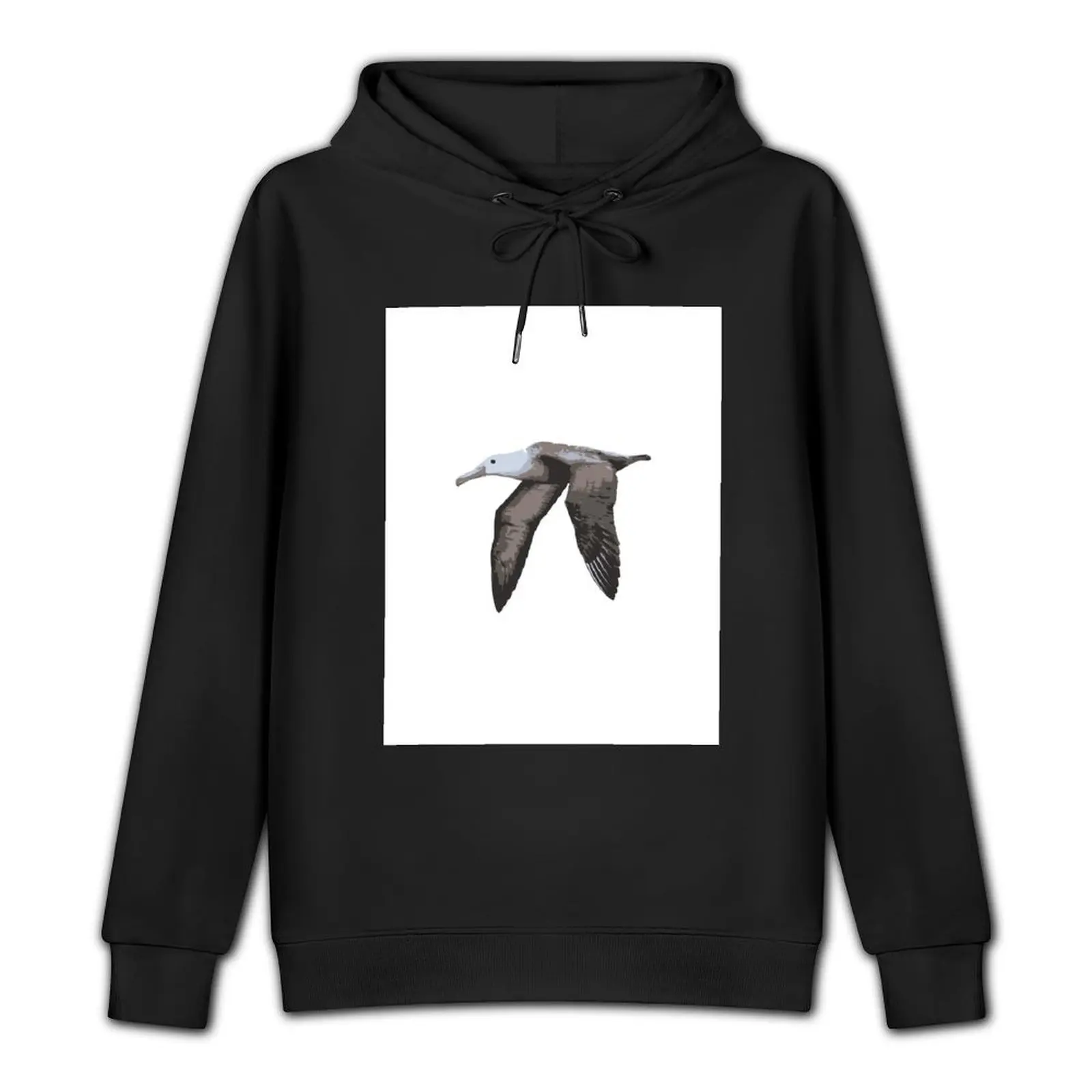  Albatross bird Illustriation, gift idea Pullover Hoodie men wear hoodies for men high quality