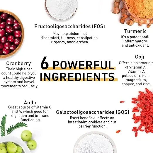 Les probiotiques contiennent des herbes organiques et des enzymes digestives-utilisés pour digérer les intestins et les ballonnements, favorisant la santé immunitaire