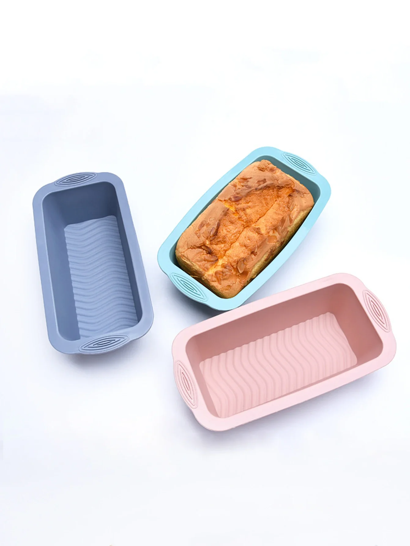Heat-Resisting Food Grade Square Silicone Cake Mold Household Oven Utensils Baking Mold Circular Kitchen Cake Mold Making Tool