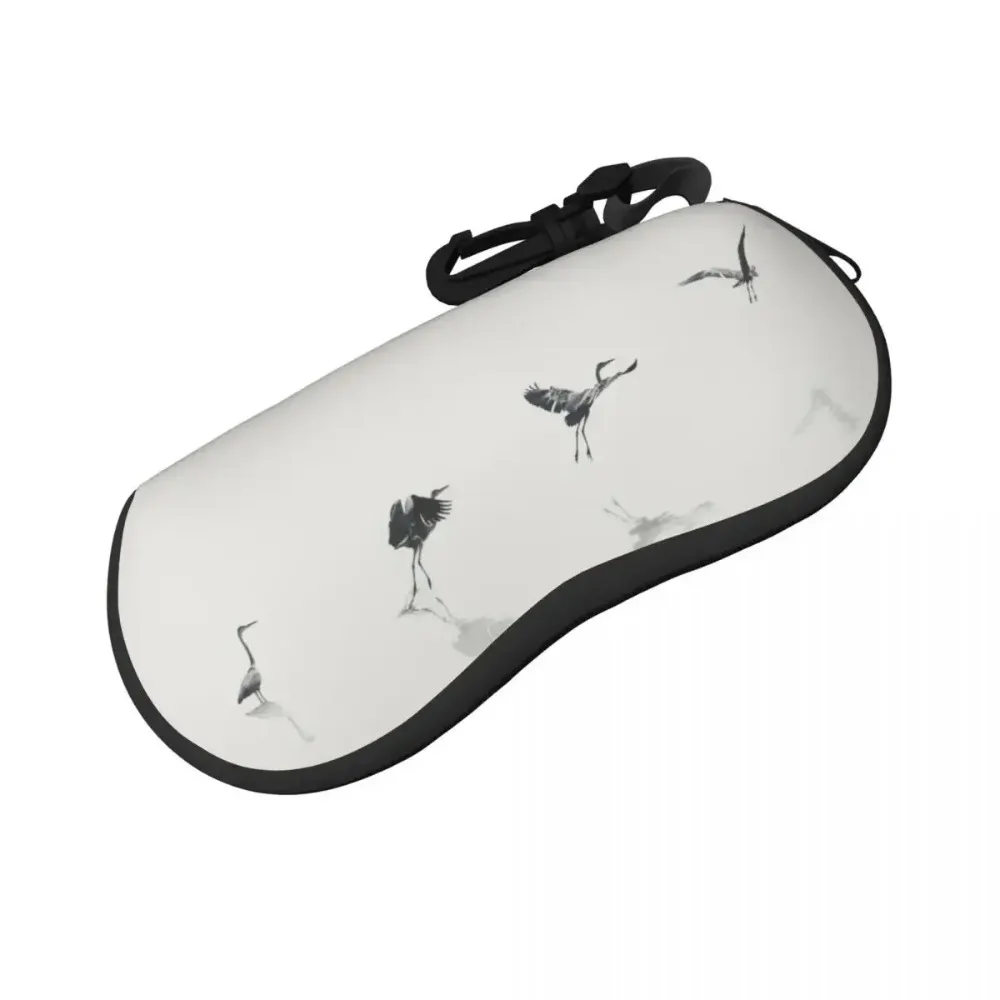 Glasses Case Migratory Bird Portable Zipper Glasses Case Unglasses Cover Glasses Storage Case