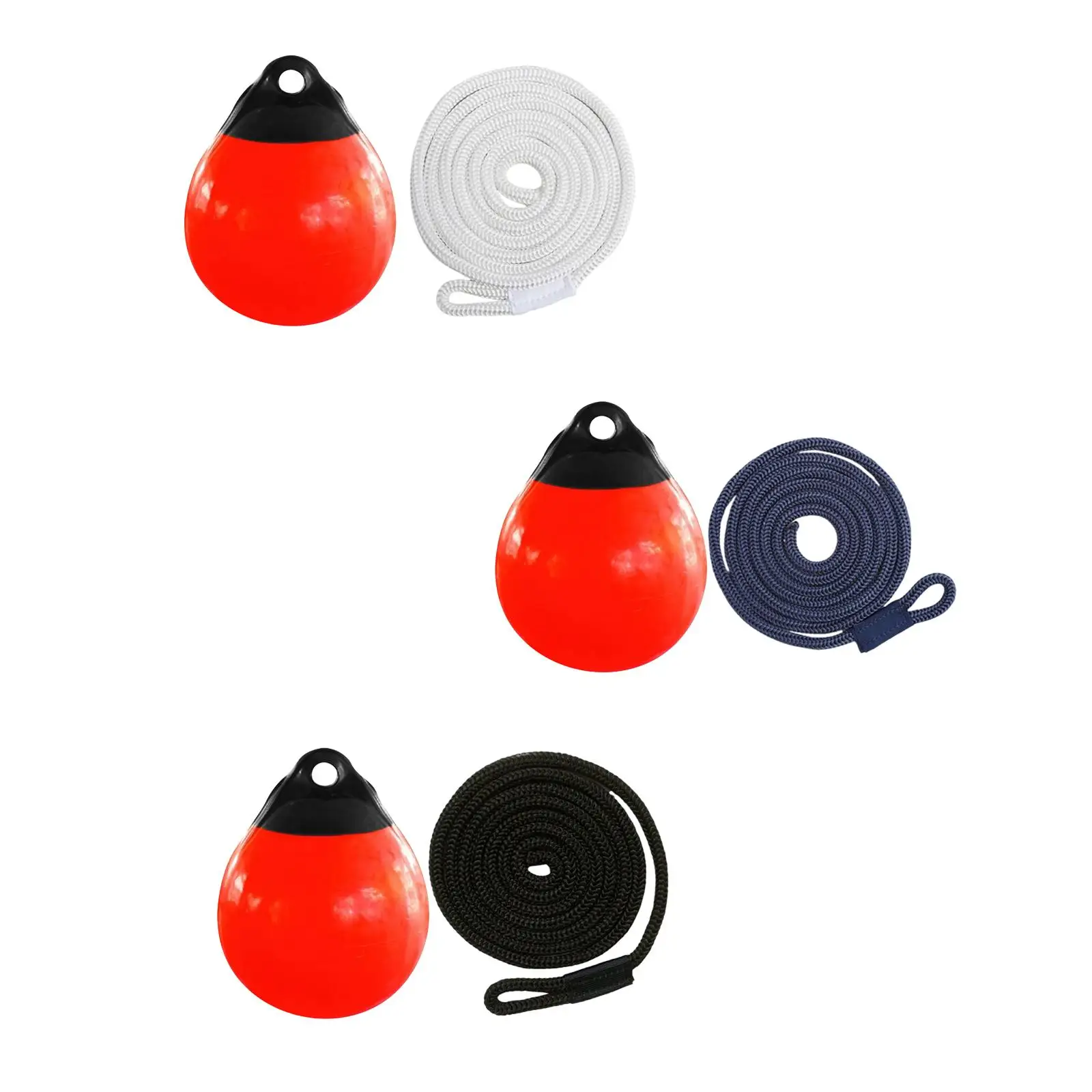 Marine Anchor Navigation Buoy PVC Inflatable Boat Fender Ball Dock Protection Ball for Yacht Sailboat Fishing Accessories