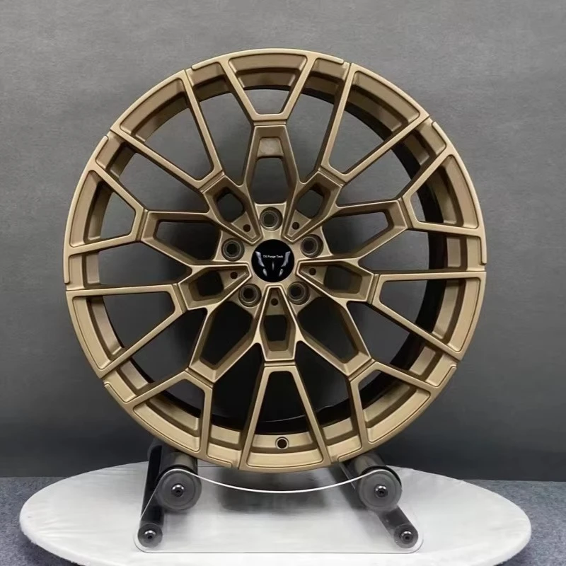 Factory Direct Sales  Forged Hub Customize 17 18 19 20 21 22 Inch Aluminumrims for Cars Bronze Modified car rims