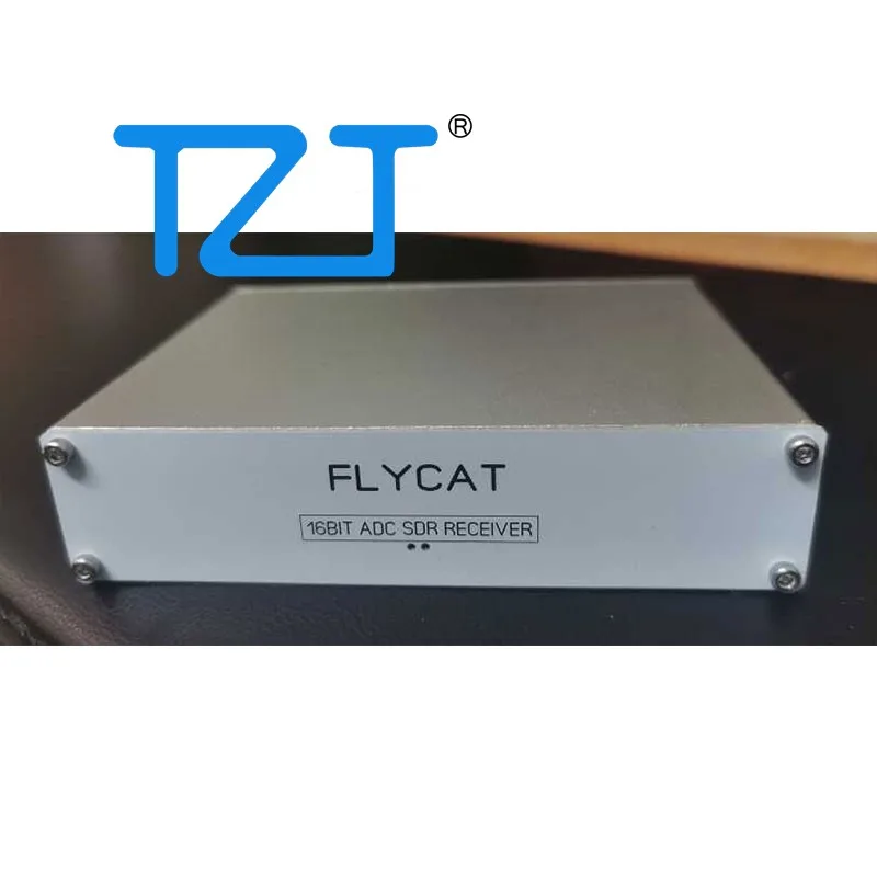 TZT KIWISDR FLYCAT 16-битный АЦП SDR приемник общего доступа к сети беспроводной коротковолновый приемник DC-5V/3A