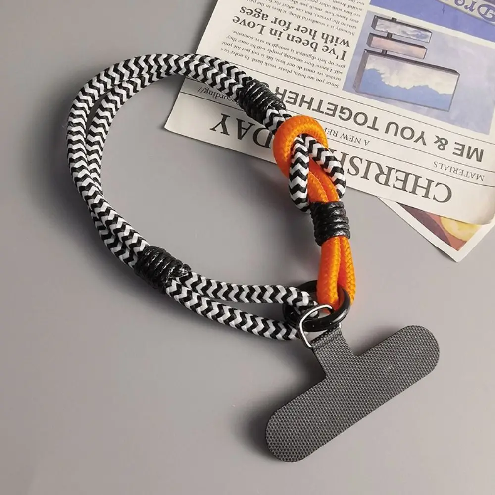 Universal Nylon Mobile Phone Lanyard Phone Accessories Keychain Anti-lost Rope Simple Phone Case Strap