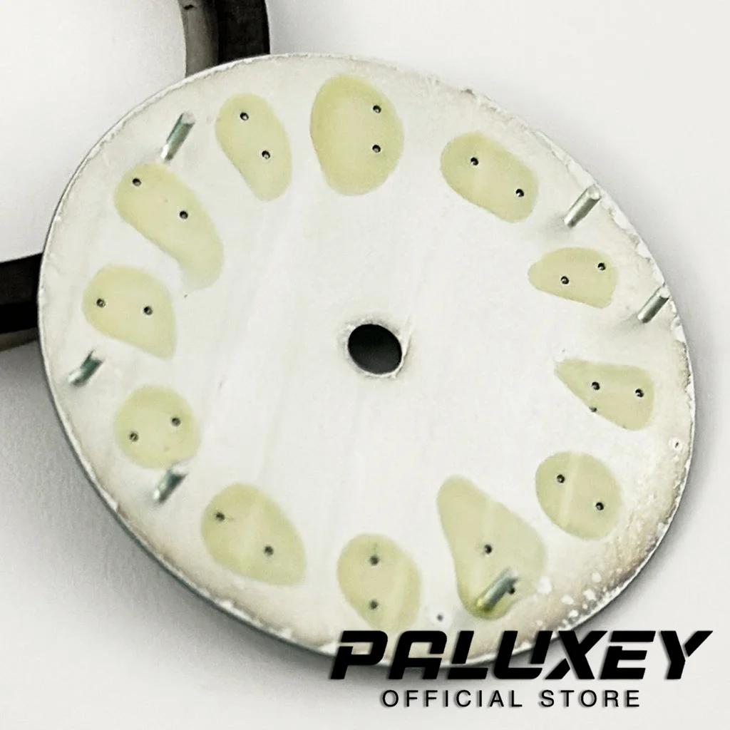 29mm Watch Dial Green Luminous Watch Faces For NNH35 ETA 2824 2836 Miyota 8215 821A Mingzhu DG2813 3804 Seagull 1612 Movement