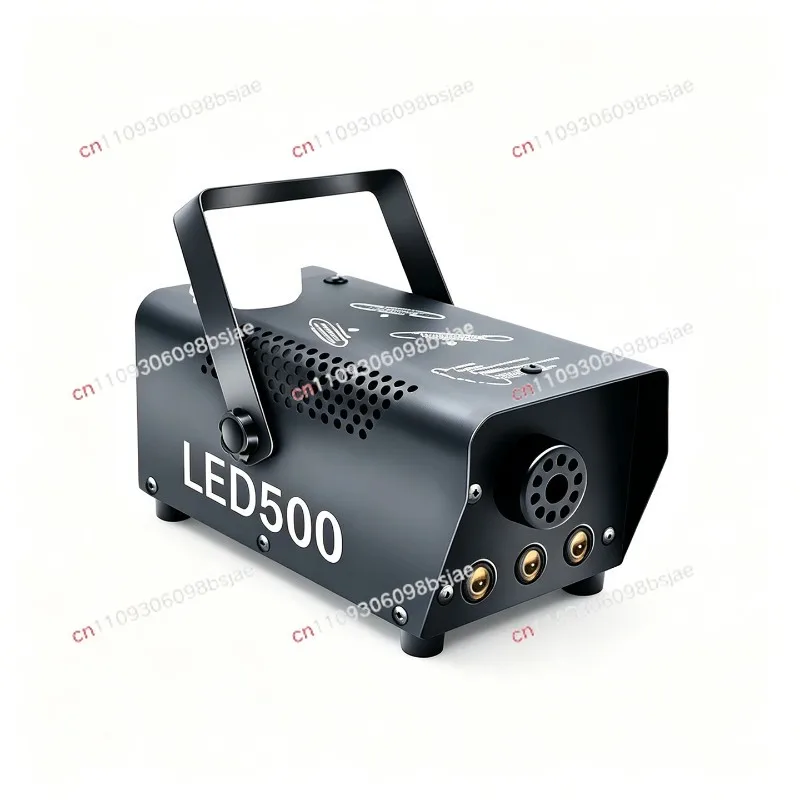LED full color 400W remote control smoke machine 500W small portable spray machine wedding bar ktv smoke machine