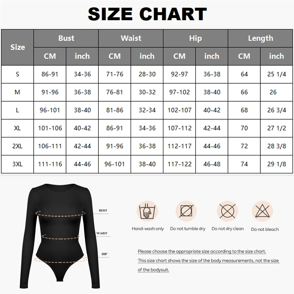 Long Sleeved Bodysuits Thong Shapewear Women Seamless Slim Tummy Control Underwear Belly Underbust Corset Female Clothing Autumn