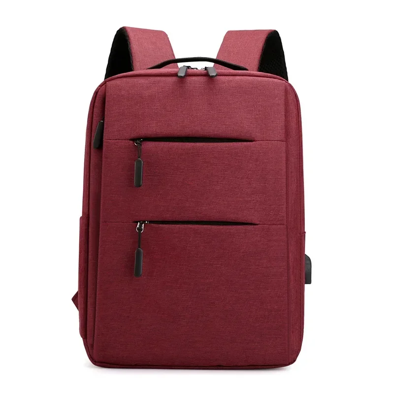 Backpack usb charging wearable backpack 15.6 inch leisure business travel computer bag