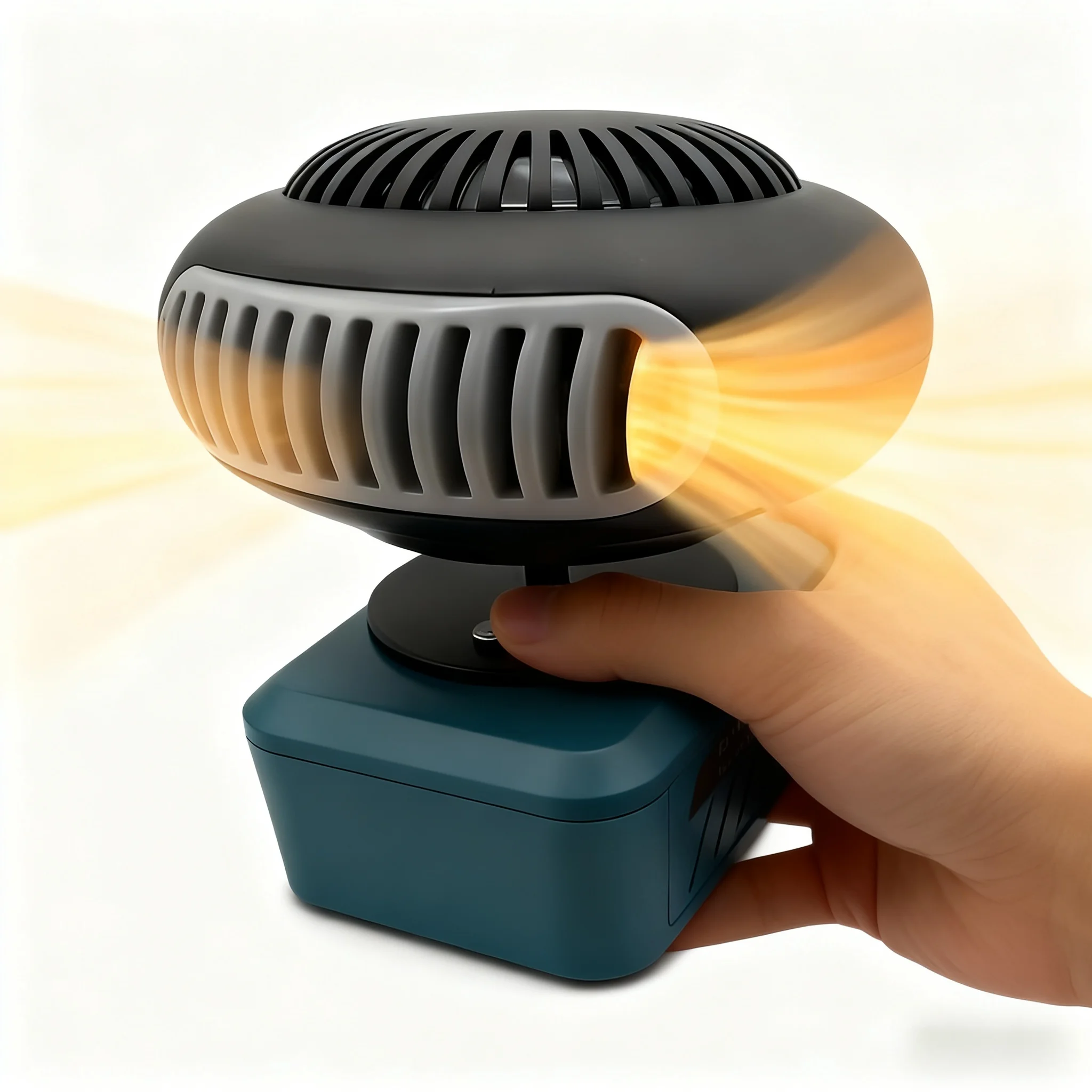 Portable Power Tool Parts Lithium Electric Warm Air Blower Heater Hot&Cold Wind Dual Mode For Makita For Bosch Li-ion Battery