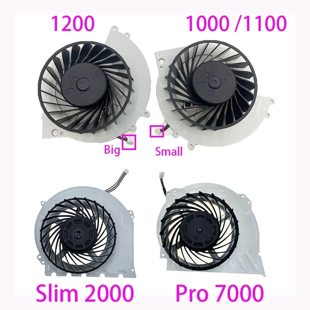 For PlayStation 4 Slim Pro 1000 1100 12000 2000 For PS4 10XX 12XX CUH-2015A Internal Cooling Fan