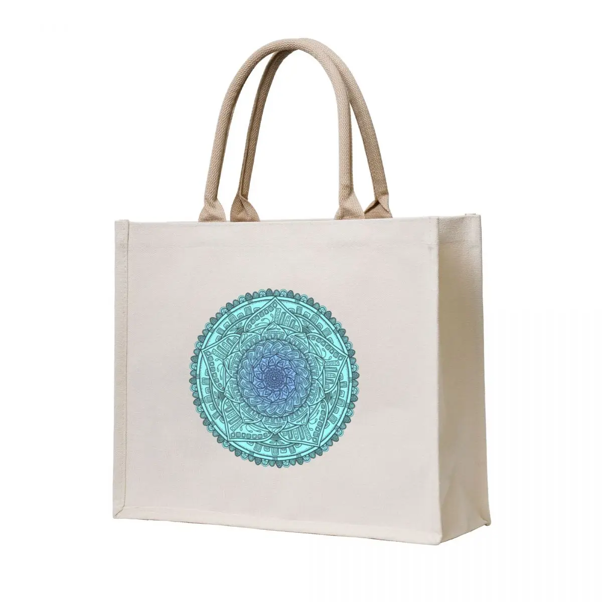 GEOFLOWER BLUE Tote Bag Women's shopping bag tote bag women women