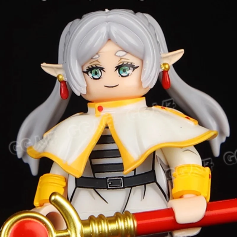 

Новые строительные блоки Beyond Journey's End, мини-фигурки Frieren, игрушки