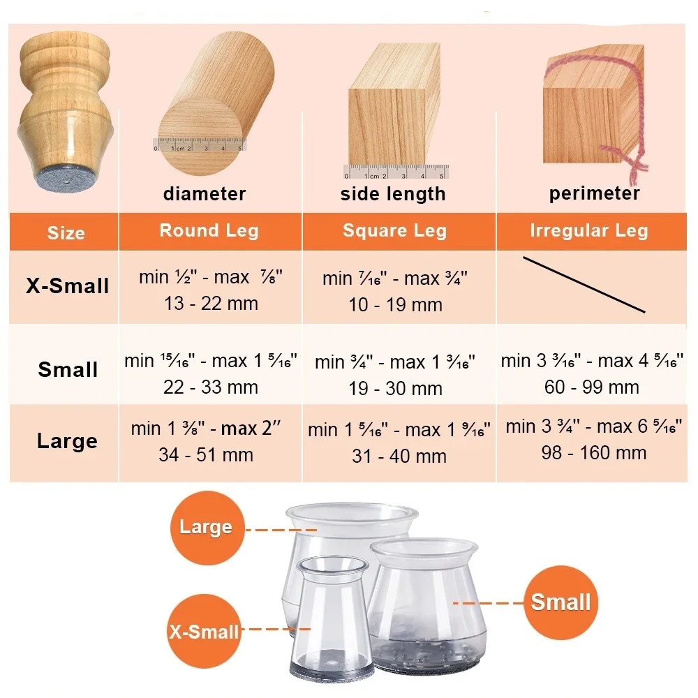 28PCS 테이블과 의자 발 커버 실리콘 침묵 바닥 보호 두꺼운 내마모성 탄성 테이블 의자 보호 커버