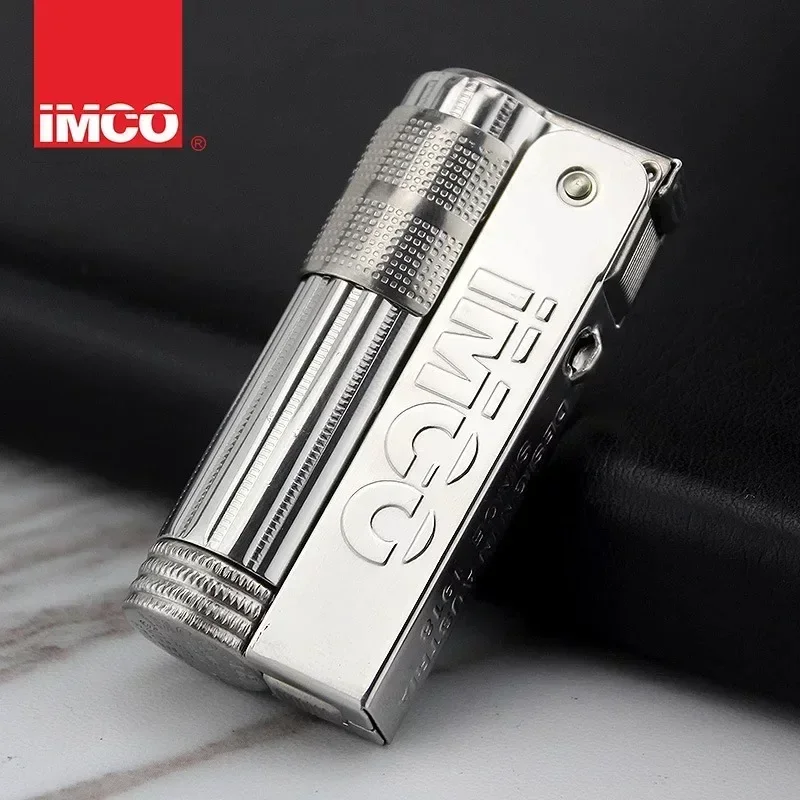 Austrian IMCO Aiku 6700 Metal Lighter Trench Nostalgic Retro Old-fashioned Windproof Kerosene Lighter Smoking Tool Men\'s Gift