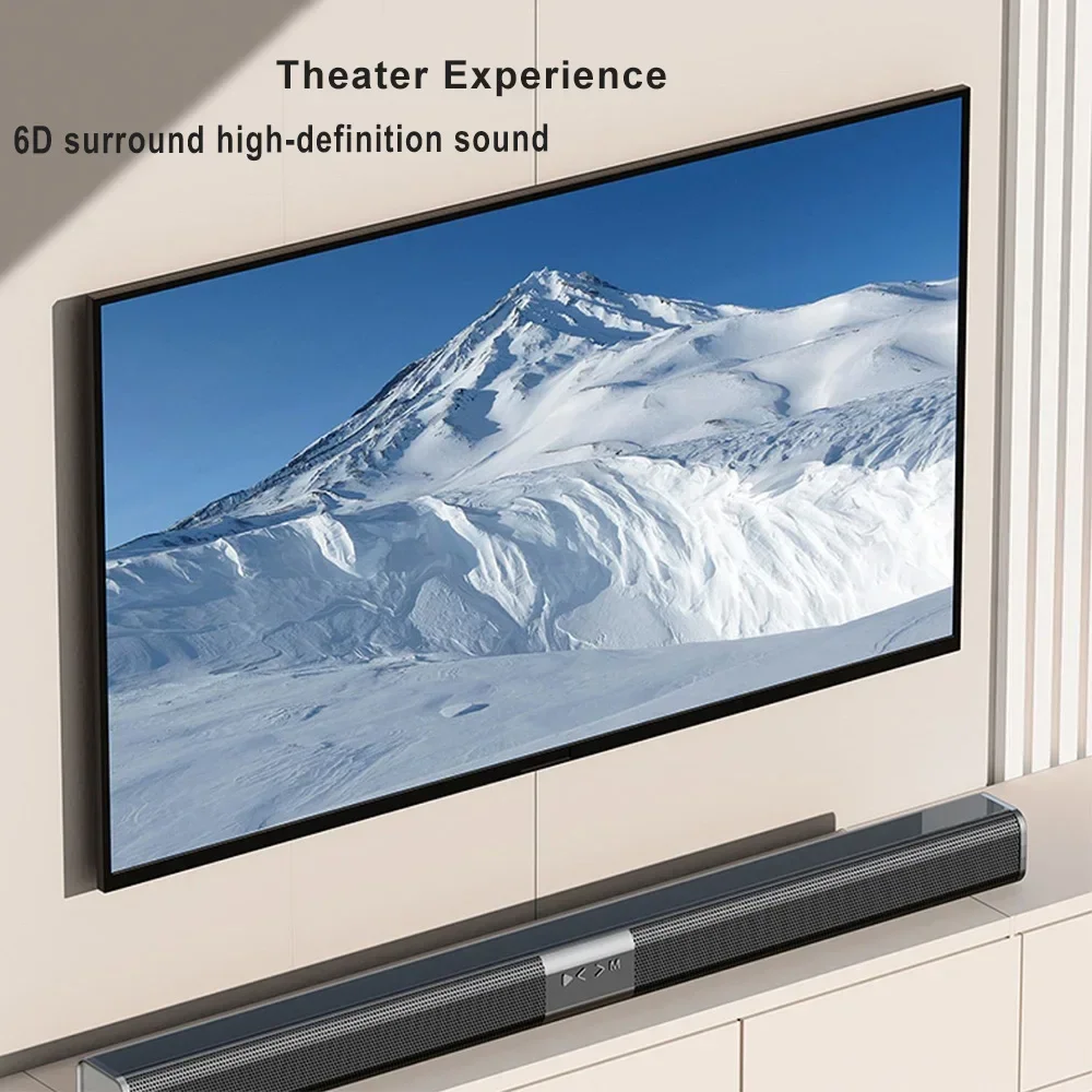 80 سنتيمتر طول التلفزيون الصوت بار سمّاعات بلوتوث المنزل اللاسلكية صدى جدار المحيطي ستيريو HIFI متعددة الوظائف مركز الصوت مكبرات الصوت