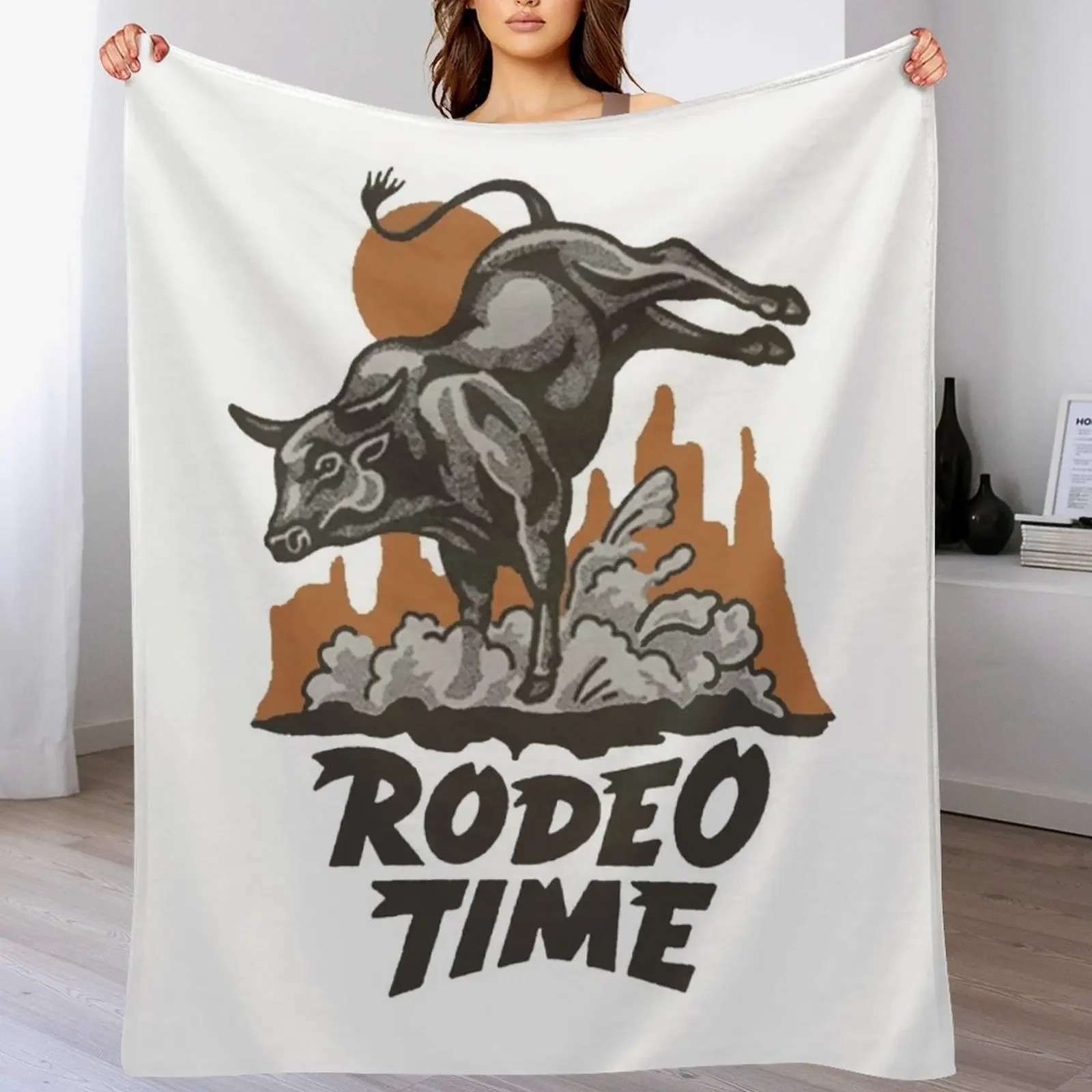 

Rodeo Time Dale Brisby Throw Blanket manga Sofa Blankets Sofas Of Decoration Blankets