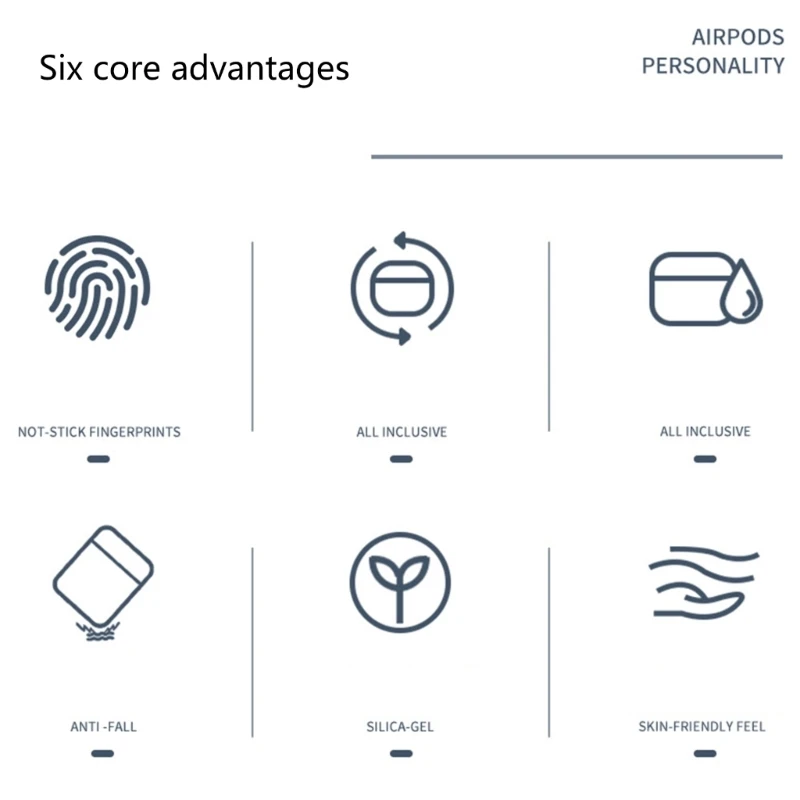 Чехол QX2B для 4-х чехлов из ТПУ, водонепроницаемый корпус