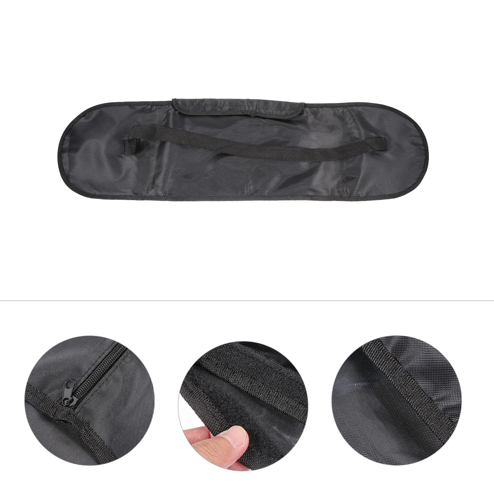 

Durable Lightweight Bag Portable Longboard Carry Shoulder Bag For Scooter Outdoor Use Black Longboard Rucksack Color