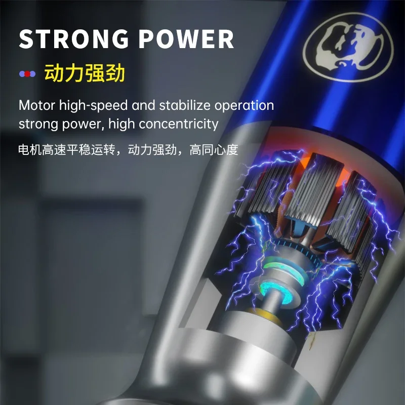 MECHANIC IRX6 Machine Mini Electric Polishing Pen Motor High-speed and Stabilize Operationstrong Power  High Concentricity