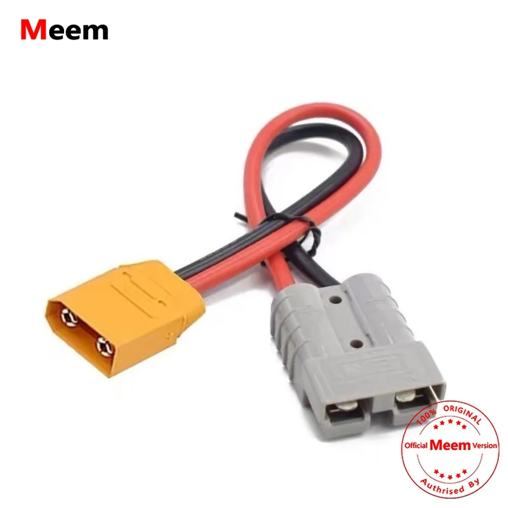 

Кабель-адаптер для разъемов питания Anderson-XT90, 10AWG, 20 см, для солнечных энергосистем и электромобилей