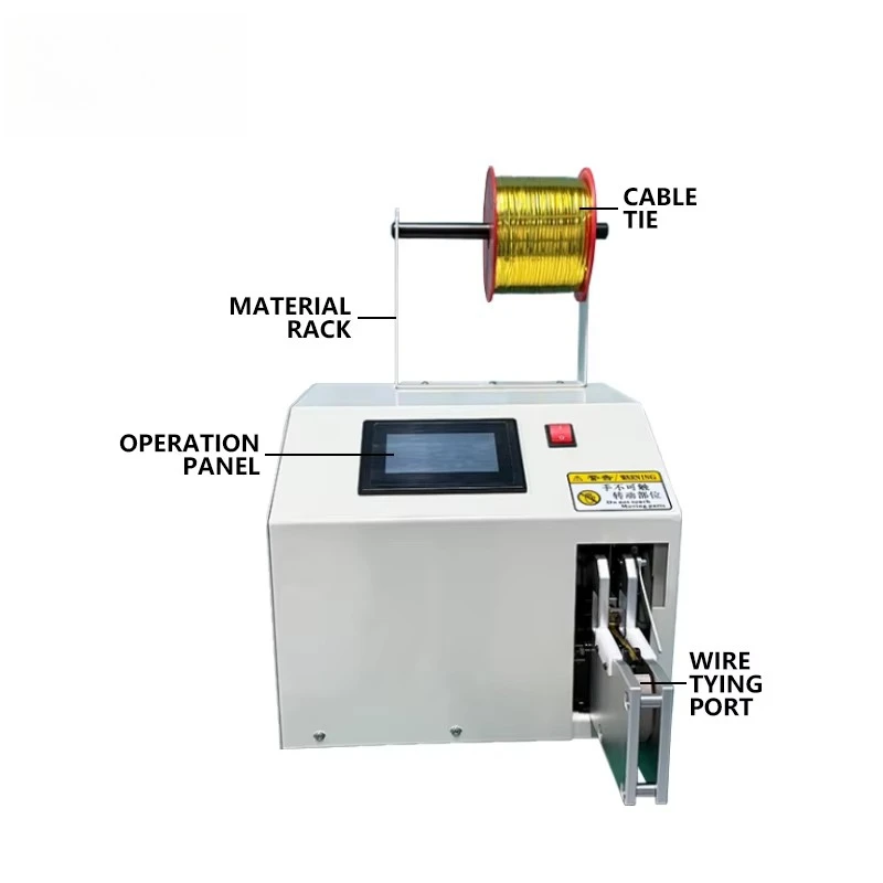 Semi Automatic Wire Twist Tie Machine Binding Gold Wire Bundling Machine Bread Lollipop Sealing Bag JB-30 30kg