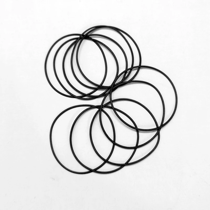 0.9mm Thick O-Ring 10PCS Black Waterproof Caseback Gasket 28mm-40mm Diameter Watch Repair Parts for Watchmaker