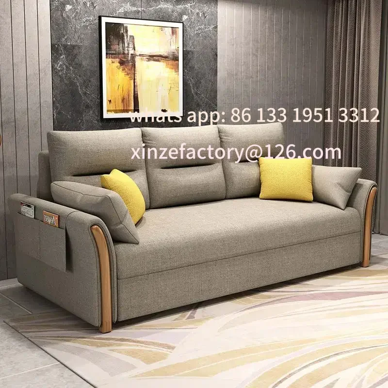 

Customizable Internet celebrity small apartment sofa bed integrated dual-purpose living room bedroom multi-functional removable