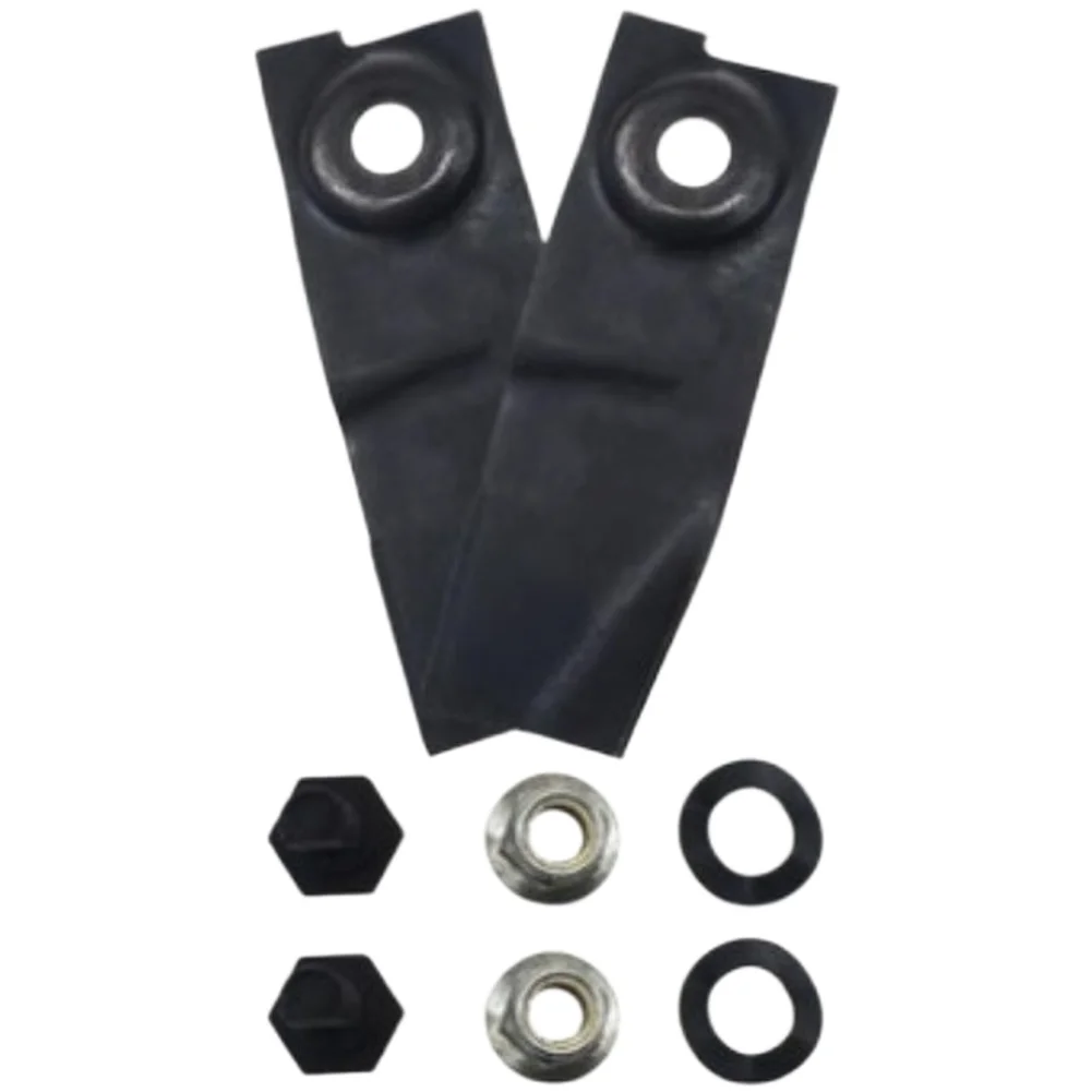 2 Pcs Black Steel Mower Blades For Masport Morrison 19 Inch Decks Fits Models 783310 783529 S18 President SP Replacement Parts
