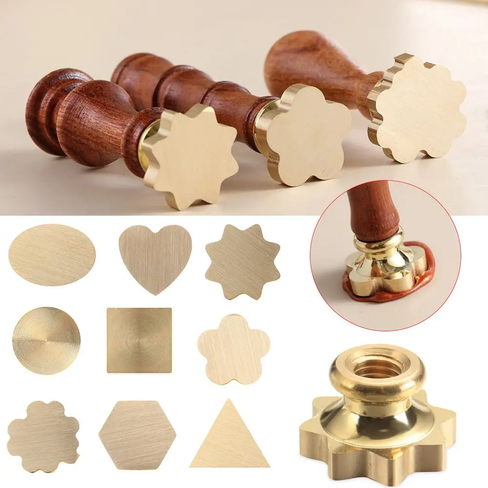 

Retro Seals Stamps Wedding Invitation Love Heart Scrapbooking Merry Christmas Wax Sealing Stamp Paint Seal Wax Copper Head